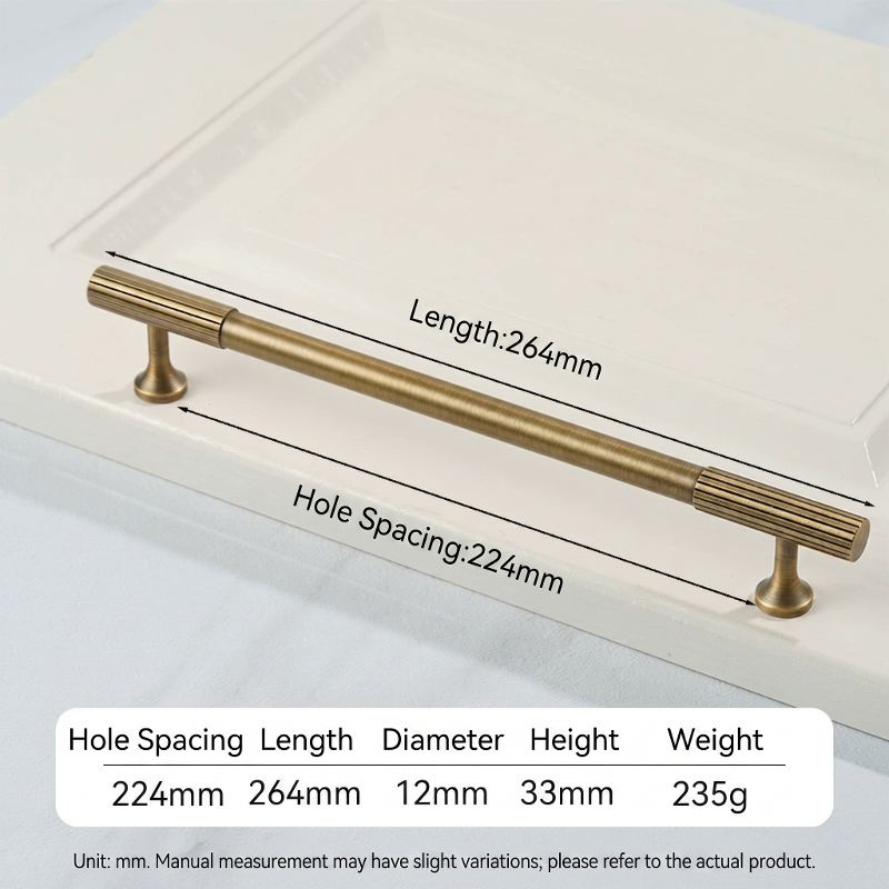 A Hometouch bar-shaped cabinet pull features a polished brass finish with a clean rectangular profile, designed for contemporary cabinetry hardware applications in modern interior settings.