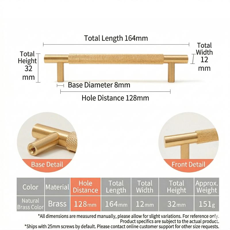 A technical dimension diagram illustrating the structural profile and precise measurements of the Hometouch handle component, presented as an orthographic technical drawing for manufacturing and engineering reference.