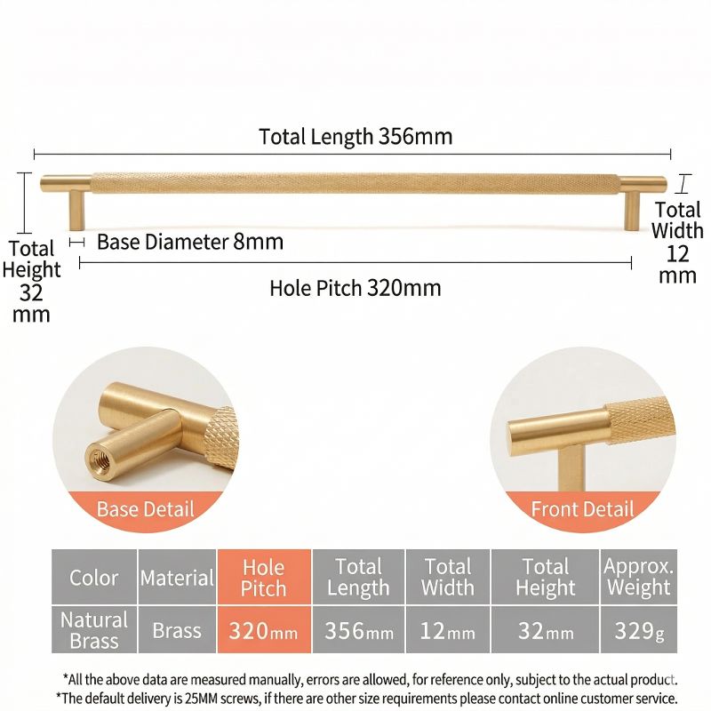 A technical dimension diagram of the Hometouch sleek handle product structure displays precise measurements and internal component layout for manufacturing and engineering reference.