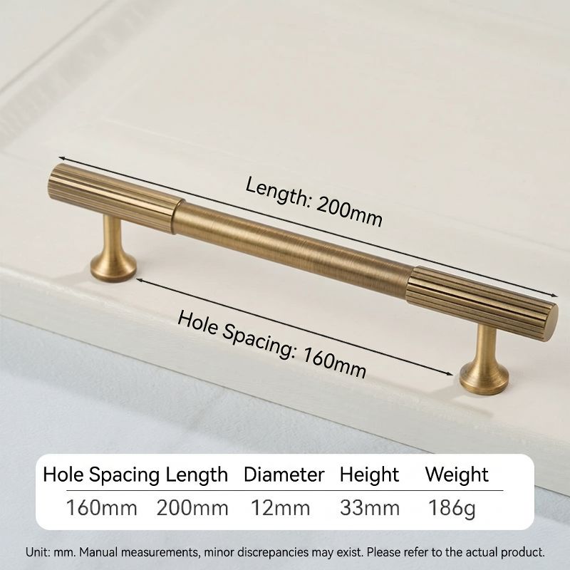 A curved cabinet pull from Hometouch crafted in polished brass with a warm gold-toned finish, designed for modern kitchen and bathroom cabinetry hardware applications.